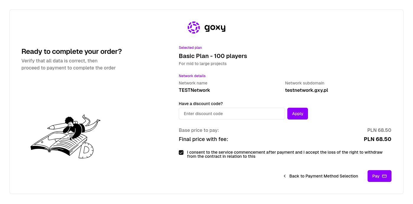 goxy creation of a new network 4